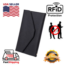 Load image into Gallery viewer, AMZER RFID Anti-Magnetic Anti-Theft Passport Bag Document Bag Card Bag