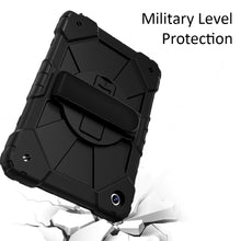 Load image into Gallery viewer, AMZER TUFFEN Multilayer Case with 360 Degree Rotating Kickstand with Shoulder Strap, Hand Grip  for Samsung Galaxy Tab A9+ 11 inch