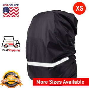 AMZER Reflective Light Waterproof Dustproof Backpack Rain Cover Portable Ultralight Shoulder Bag Protect Cover