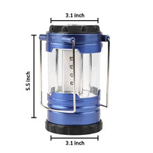 Load image into Gallery viewer, AMZER Outdoor Camping Lamp Emergency Lamp with Adjustable Brightness with Compass for Hurricanes, Storms, Power Outages - Dark Blue