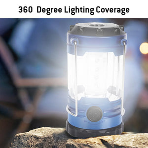 AMZER Outdoor Camping Lamp Emergency Lamp with Adjustable Brightness with Compass for Hurricanes, Storms, Power Outages