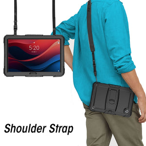AMZER Silicone Hydric PC Tablet Case with Shoulder Strap & Holder For Lenovo Tab M11 /Xiaoxin Pad 2024 (11")