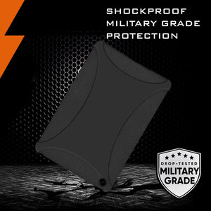 AMZER Shockproof Rugged Silicone Skin Jelly Case for Samsung Galaxy Tab A9+ 11 inch