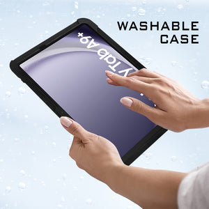 AMZER Shockproof Rugged Silicone Skin Jelly Case for Samsung Galaxy Tab A9+ 11 inch