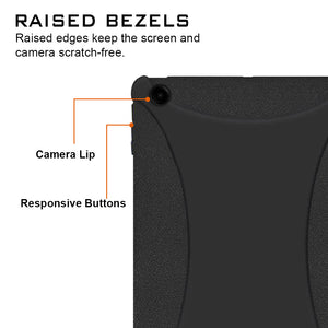 AMZER Shockproof Rugged Silicone Skin Jelly Case for Samsung Galaxy Tab A9+ 11 inch