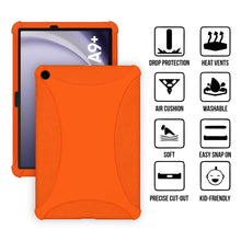 Load image into Gallery viewer, AMZER Shockproof Rugged Silicone Skin Jelly Case for Samsung Galaxy Tab A9+ 11 inch