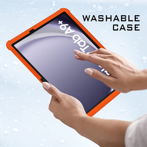 AMZER Shockproof Rugged Silicone Skin Jelly Case for Samsung Galaxy Tab A9+ 11 inch
