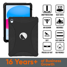 Load image into Gallery viewer, AMZER Shockproof Rugged Silicone Skin Jelly Case for Apple iPad 10th Gen 10.9 inch (2022)