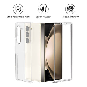 AMZER TPU+PC Transparent Phone Case For Samsung Galaxy Z Fold6 5G