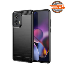 Load image into Gallery viewer, AMZER Brushed Carbon Fiber ShockProof TPU Case For Motorola Moto G Stylus 5G 2024