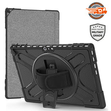 Load image into Gallery viewer, AMZER TUFFEN Case with 360 Degree Rotating Holder With Hand Strap For MicroSoft Surface Pro 4 / 5 / 6 / 7 (12.3 inch)