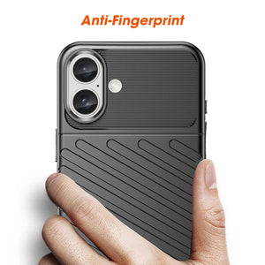 AMZER Thunderbolt Shockproof Soft TPU Phone Case for iPhone 16