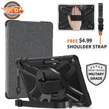 Load image into Gallery viewer, AMZER TUFFEN Case with 360 Degree Rotating Holder with Hand Strap For MicroSoft Surface Pro 12 (12 inch)