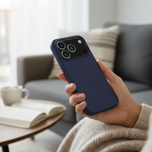 Load image into Gallery viewer, AMZER Shockproof Silicone Case for iPhone 17 Pro - Midnight Blue