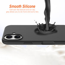 Load image into Gallery viewer, AMZER Shockproof Silicone Case for iPhone 17 - Black