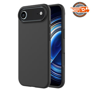 AMZER Shockproof Silicone Case for iPhone Air - Black
