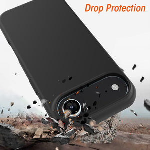 AMZER Shockproof Silicone Case for iPhone Air - Black