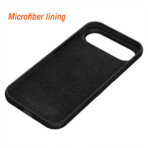 AMZER Shockproof Silicone Case for iPhone Air - Black