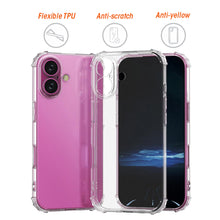 Load image into Gallery viewer, AMZER Hybrid TPU Protection Case for iPhone 17 - Clear