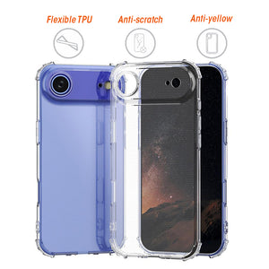 AMZER Hybrid TPU Protection Case for iPhone Air - Clear