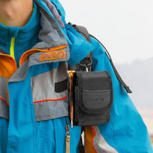 Load image into Gallery viewer, AMZER HAWEEL Series Flip Phone Nylon Carrying Pouch with Belt Clip and Carabiner Clip