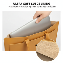 Load image into Gallery viewer, AMZER Laptop Computer Handbag For iPad, Macbook, Lenovo, Huawei Computer Inner Bag Briefcase - Tan