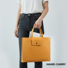 Load image into Gallery viewer, AMZER Laptop Computer Handbag For iPad, Macbook, Lenovo, Huawei Computer Inner Bag Briefcase - Tan