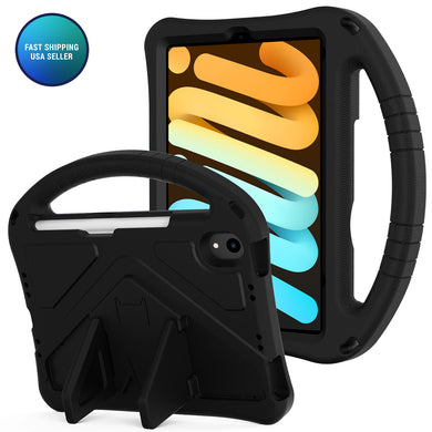 Kid Proof Protective Foam Case with Handle and Stand For iPad mini 6th Gen (8.3inch) / iPad mini (A17 Pro)