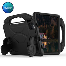 Load image into Gallery viewer, Kid Proof Protective Foam Case with Handle and Stand For iPad Pro 5th Gen 11 inch M4 (2024), iPad Pro 11 inch M5 (2025) - Black