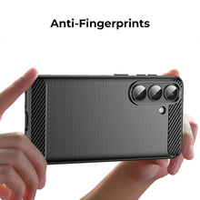 Load image into Gallery viewer, AMZER Brushed Carbon Fiber ShockProof TPU Case for Samsung Galaxy S26+ 5G