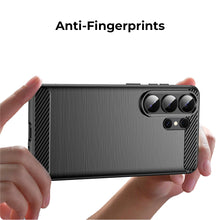 Load image into Gallery viewer, AMZER Brushed Carbon Fiber ShockProof TPU Case for Samsung Galaxy S26 Ultra 5G