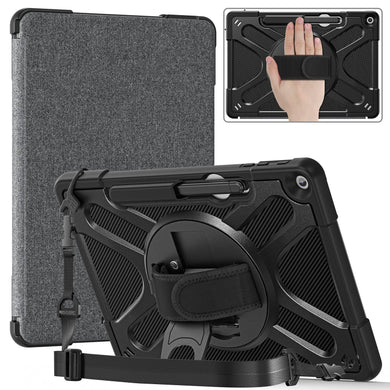 AMZER TUFFEN Case with 360 Degree Rotating Holder with Hand Strap For MicroSoft Surface Pro 12 (12 inch)