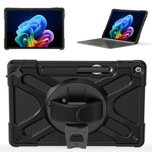 AMZER TUFFEN Case with 360 Degree Rotating Holder with Hand Strap For MicroSoft Surface Pro 12 (12 inch)