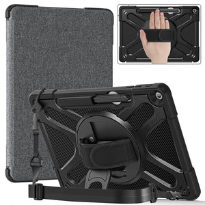 AMZER TUFFEN Case with 360 Degree Rotating Holder with Hand Strap For MicroSoft Surface Pro 12 (12 inch)