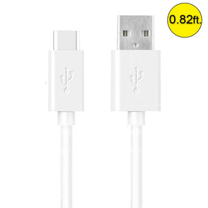 AMZER Type A to USB Type C Reversible Super Speed Fast Data Sync & Charging Cord - 0.82ft