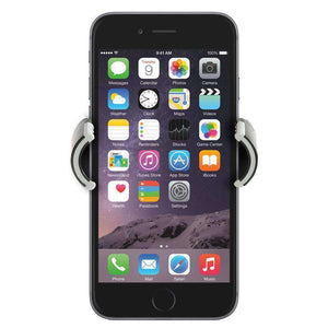 Universal Swiveling Air Vent Car Mount 360° Rotable Smartphone Holder - Black