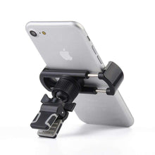 Load image into Gallery viewer, Universal Swiveling Air Vent Car Mount 360° Rotable Smartphone Holder - Black - fommystore