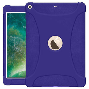 AMZER Shockproof Rugged Silicone Skin Jelly Case for Apple iPad 9.7 (2017/ 2018)