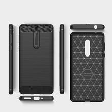 Load image into Gallery viewer, AMZER Pudding Soft TPU Skin Case for Nokia 5 - Black - fommystore