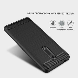 AMZER Pudding Soft TPU Skin Case for Nokia 5 - Black - fommystore