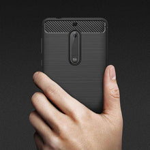 Load image into Gallery viewer, AMZER Pudding Soft TPU Skin Case for Nokia 5 - Black - fommystore