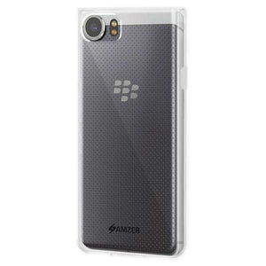 AMZER Pudding Soft TPU Skin Case for BlackBerry KEYone - Cloudy Clear - fommystore