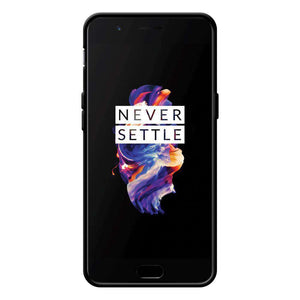 AMZER Pudding Soft TPU Skin Case for OnePlus 5 - Black - fommystore