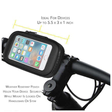 Load image into Gallery viewer, Weather Resistant 360° Rotable Bike Bicycle Handlebar Mount - Black - fommystore