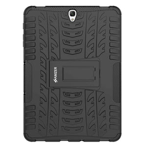 AMZER Warrior Hybrid Case for Samsung Galaxy Tab S3 9.7 - Black/Black - fommystore