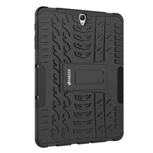 Load image into Gallery viewer, AMZER Warrior Hybrid Case for Samsung Galaxy Tab S3 9.7 - Black/Black - fommystore