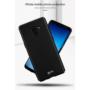 Soft TPU Skin Case for Samsung Galaxy A8 Plus 2018 - Black - fommystore