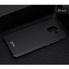Load image into Gallery viewer, Soft TPU Skin Case for Samsung Galaxy A8 Plus 2018 - Black - fommystore