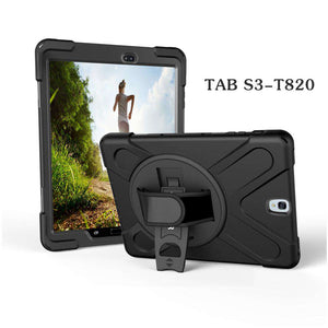 AMZER TUFFEN Case for Samsung Galaxy Tab S3 9.7 SM-T820 - Black - fommystore