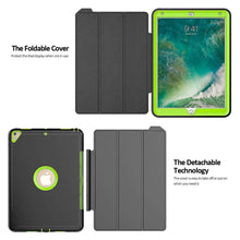 Load image into Gallery viewer, AMZER® TUFFEN 3-layer Magnetic Protective Case with Smart Cover Auto-sleep &amp; Awake Function - Light Green for Apple iPad Air 10.5 2019/ Apple iPad Pro 10.5 - fommystore